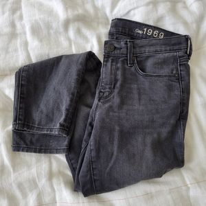 GAP Black Skinny Jeans 28 Short